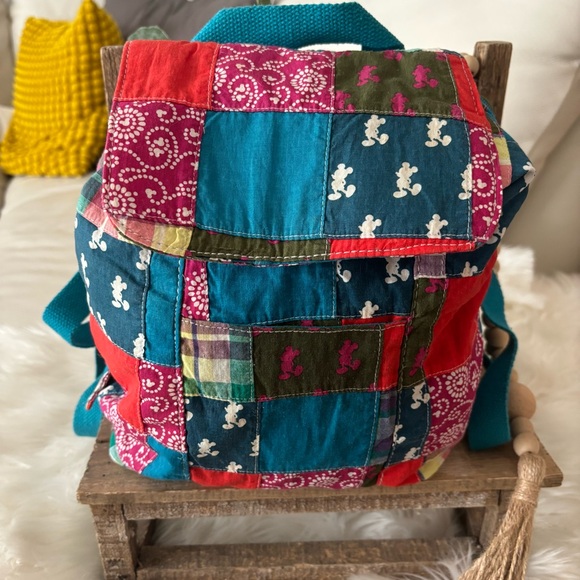 Disney Handbags - DISNEY PARKS AUTHENTIC ORIGINAL MICKEY MOUSE QUILTED BACKPACK